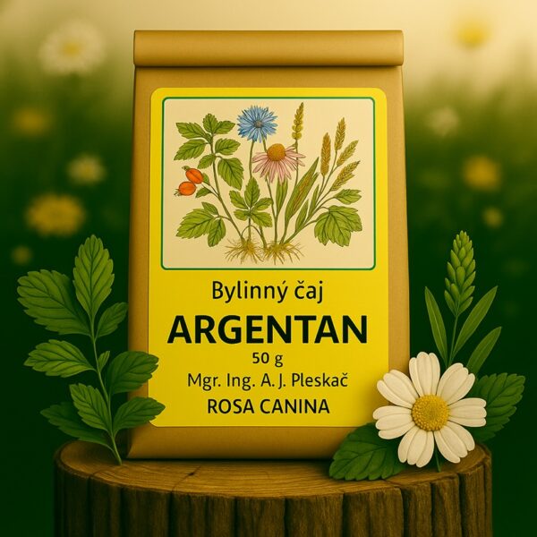 Bylinný Čaj Argentan – Klidné Bříško a Trávicí Rovnováha (50 g)