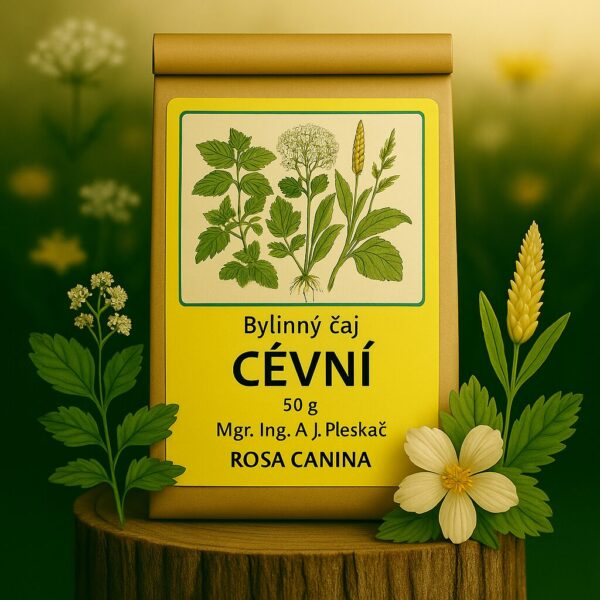 Bylinný Čaj Cévní – Podpora Žil a Cévní Rovnováhy (50 g)