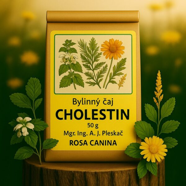 Bylinný Čaj Cholestin – Pohoda Žlučníku a Trávení (50 g)