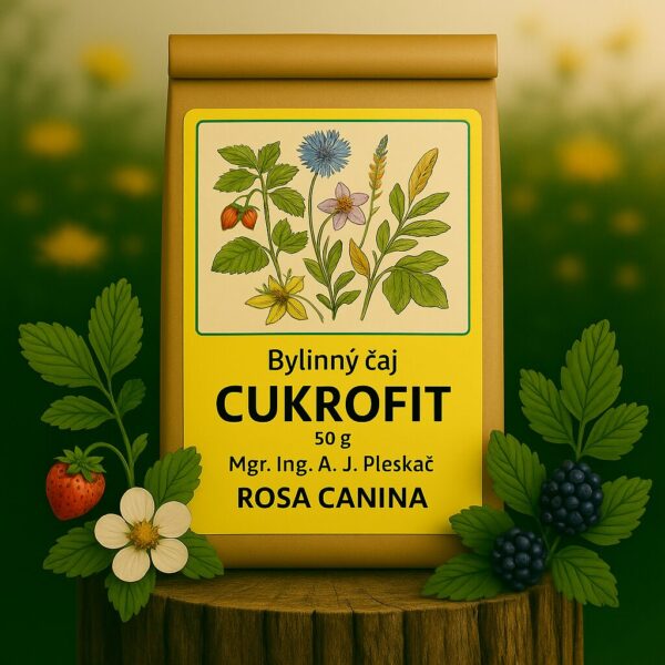 Bylinný Čaj Cukrofit – Rovnováha Metabolismu a Vnitřní Očista (50 g)