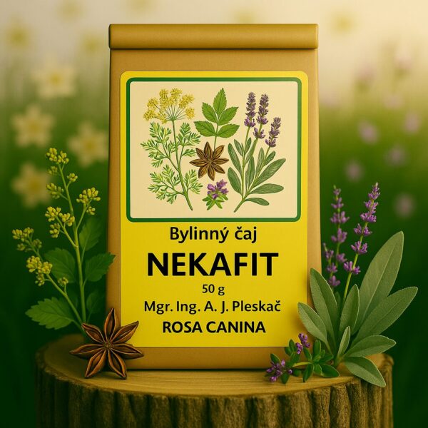 Bylinný Čaj Nekafit – Pro Uvolněný Dech a Čisté Dýchací Cesty (50 g)