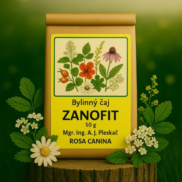 Bylinný Čaj Zanofit – Tradiční Podpora při Zánětlivém Dyskomfortu (50 g)