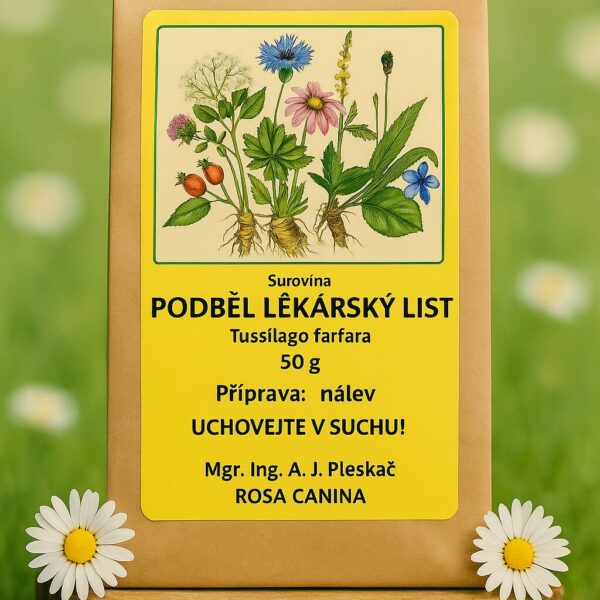 Podběl Lékařský List 50 g - Tussilago Farfara